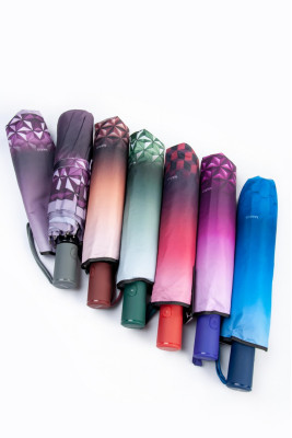 Жіноча парасолька-напівавтомат